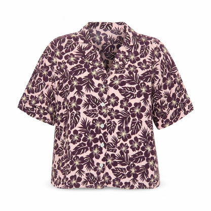 Marks and Spencer Women's Multicoloured Floral Button-Up Shirt