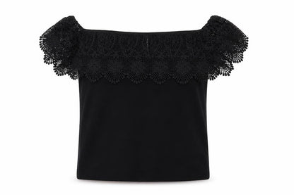 Womens UK Size 16 Lipsy Black Basic Blouse