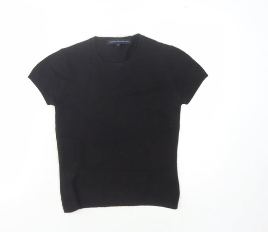 French Connection Women's Black S Pullover Jumper