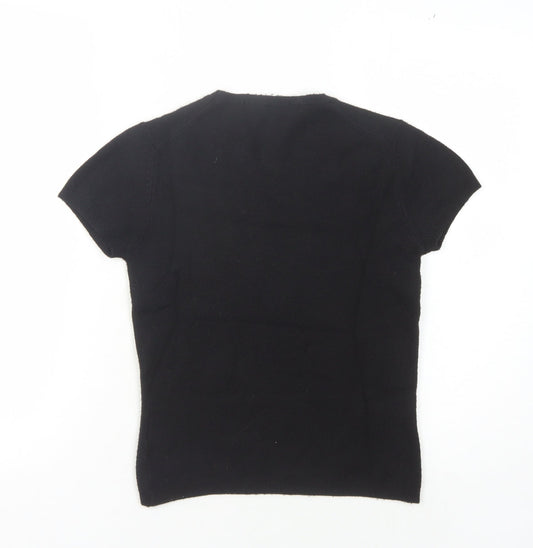 French Connection Women's Black S Pullover Jumper