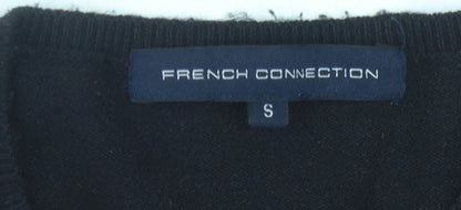 French Connection Women's Black S Pullover Jumper