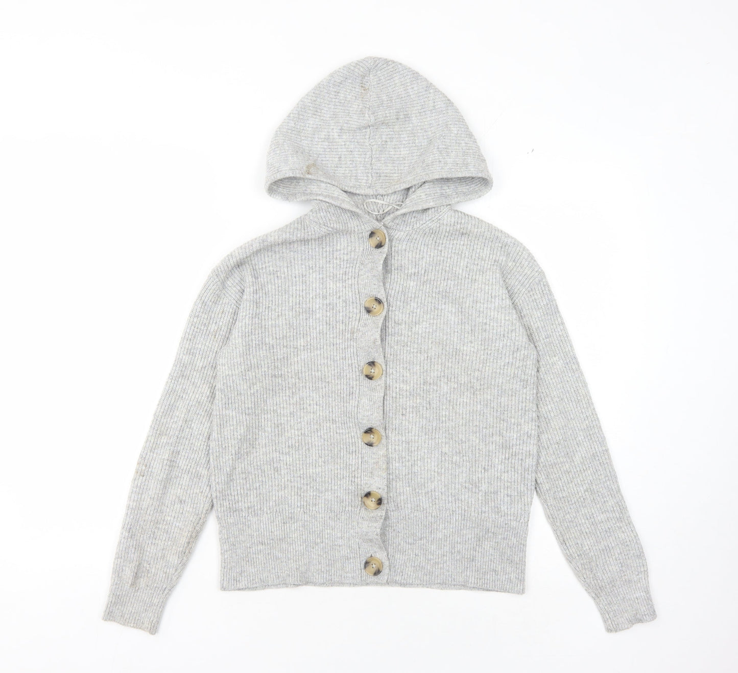 Marks and Spencer Women’s Grey Cardigan S Buttoned