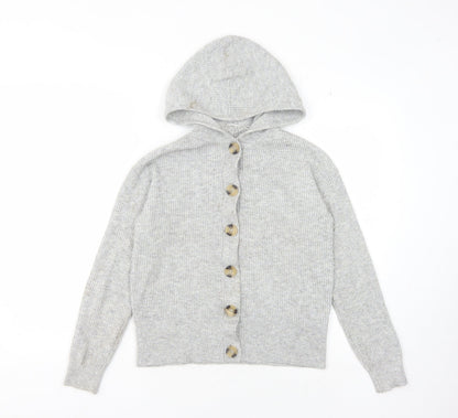 Marks and Spencer Women’s Grey Cardigan S Buttoned