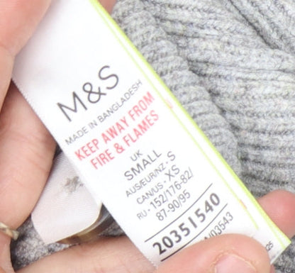 Marks and Spencer Women’s Grey Cardigan S Buttoned