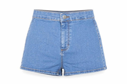 Womens UK Size 10 Topshop Slim Fit Hot Pants Shorts