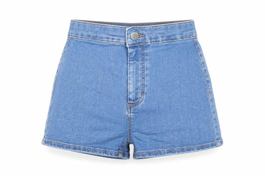 Womens UK Size 10 Topshop Slim Fit Hot Pants Shorts