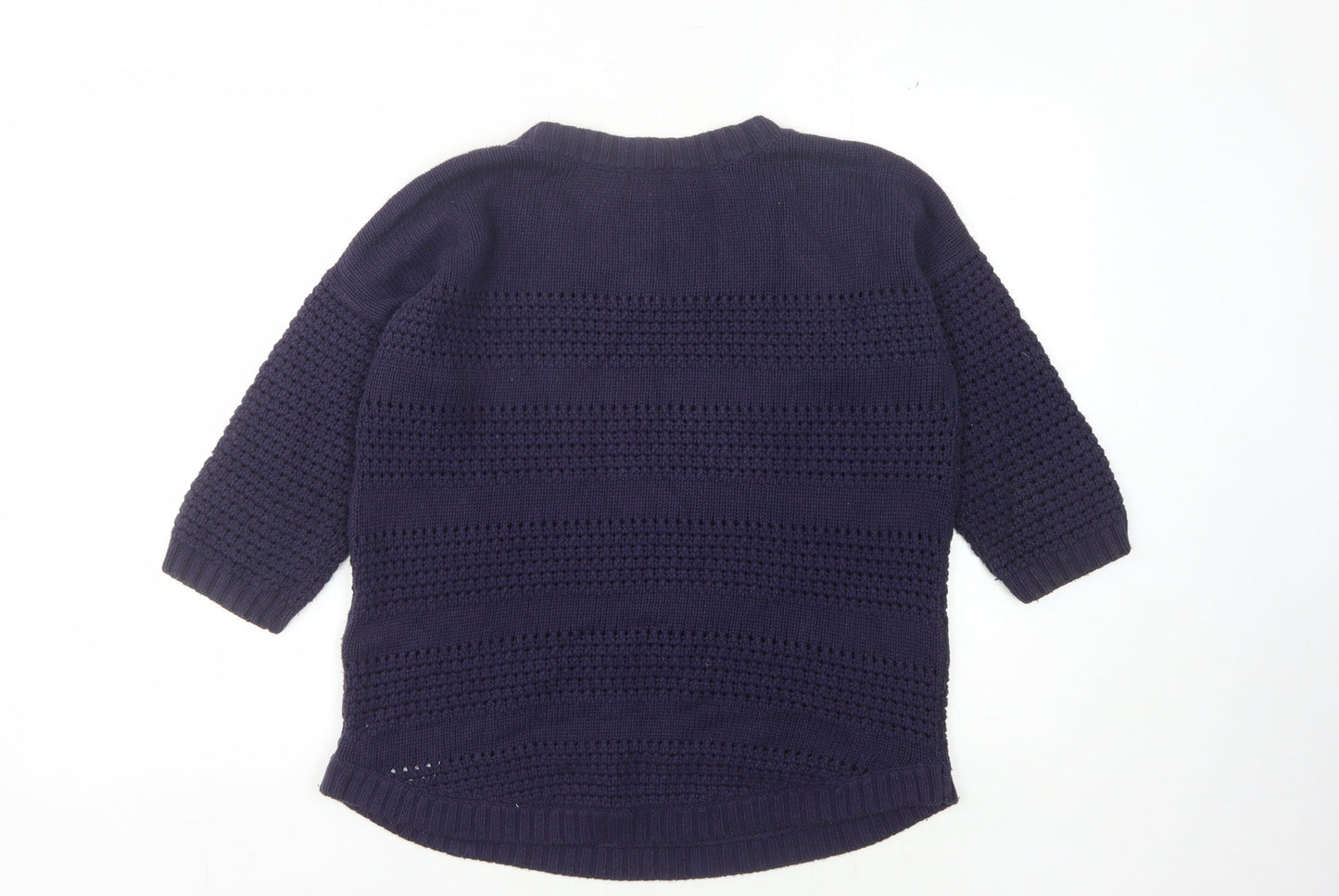 Gap Women's Blue Knit Pullover Jumper M