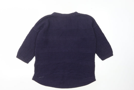 Gap Women's Blue Knit Pullover Jumper M