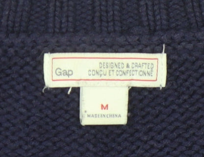 Gap Women's Blue Knit Pullover Jumper M