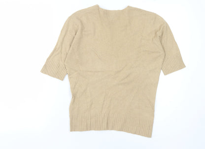 Womens UK Size 8 Esprit Beige Pullover Jumper