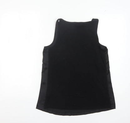 Warehouse Women's Black Tank UK Size 10 Camisole