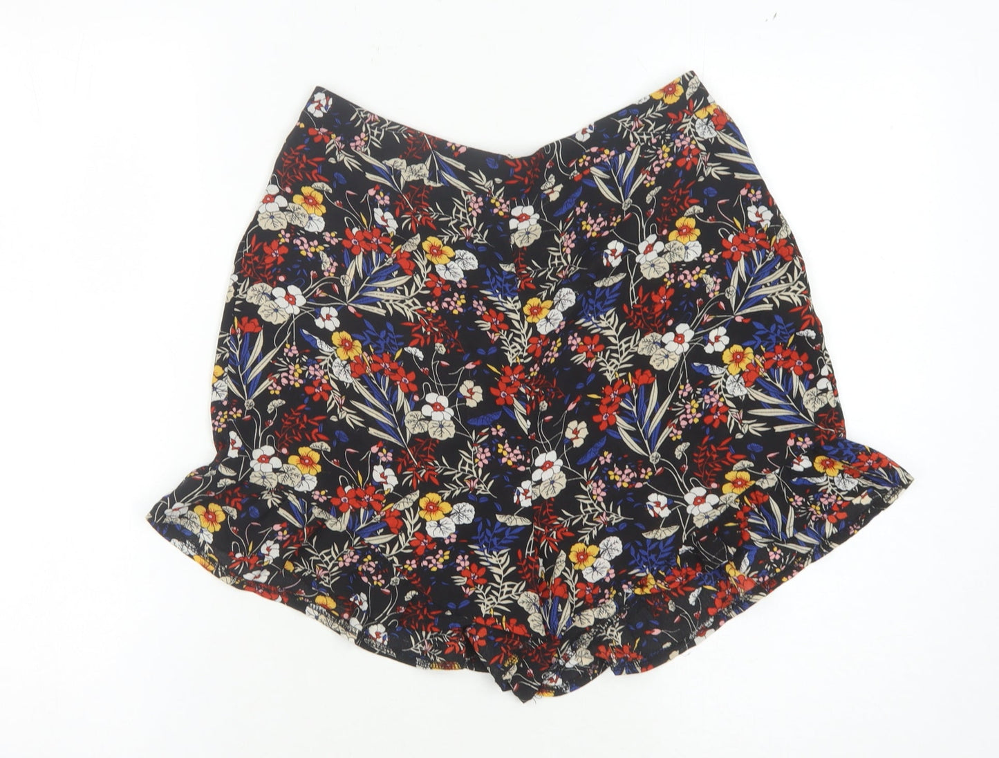 Parisian Women's Multicoloured Floral High-Waist Shorts