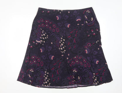 Marks and Spencer Women’s Purple A-Line Skirt Size 20
