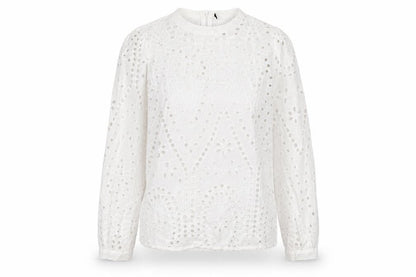 Womens UK Size 6 Only White Basic Blouse