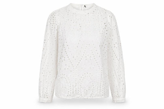 Womens UK Size 6 Only White Basic Blouse