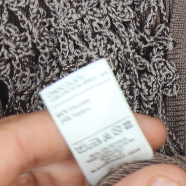 Womens UK Size 22 Berketex Brown Cardigan Jumper
