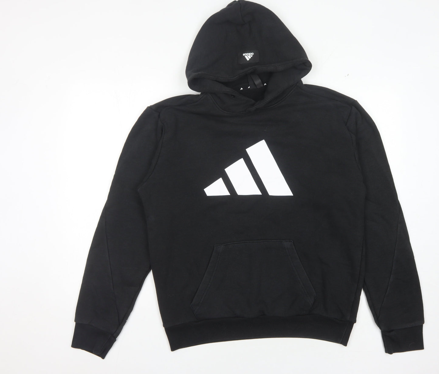 Adidas Men's Black Graphic Pullover Hoodie 2XL