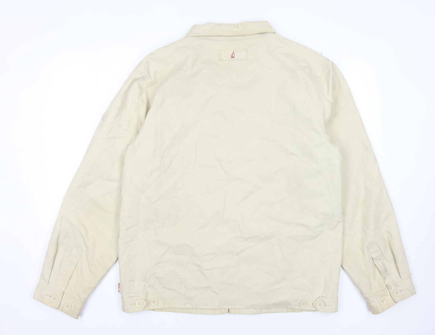 Mens UK Size M Dock of the Bay Beige Anorak Coat