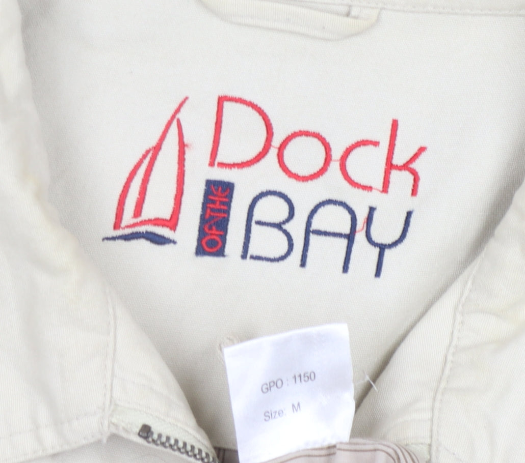 Mens UK Size M Dock of the Bay Beige Anorak Coat