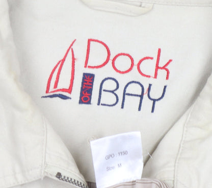 Mens UK Size M Dock of the Bay Beige Anorak Coat