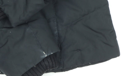 Per Una Women's Black Puffer Jacket M with Hood