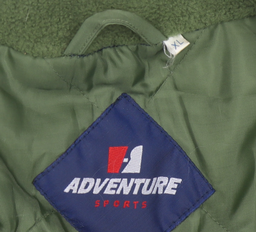 Adventure Sports Men's Green Parka Jacket XL