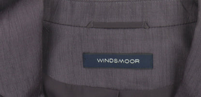 Windsmoor Women's Purple Suit Jacket Size 16