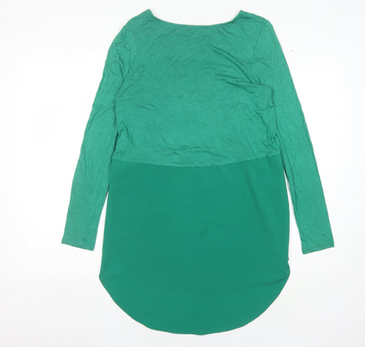 Phase Eight Women's Green Long Sleeve Dress Size 8