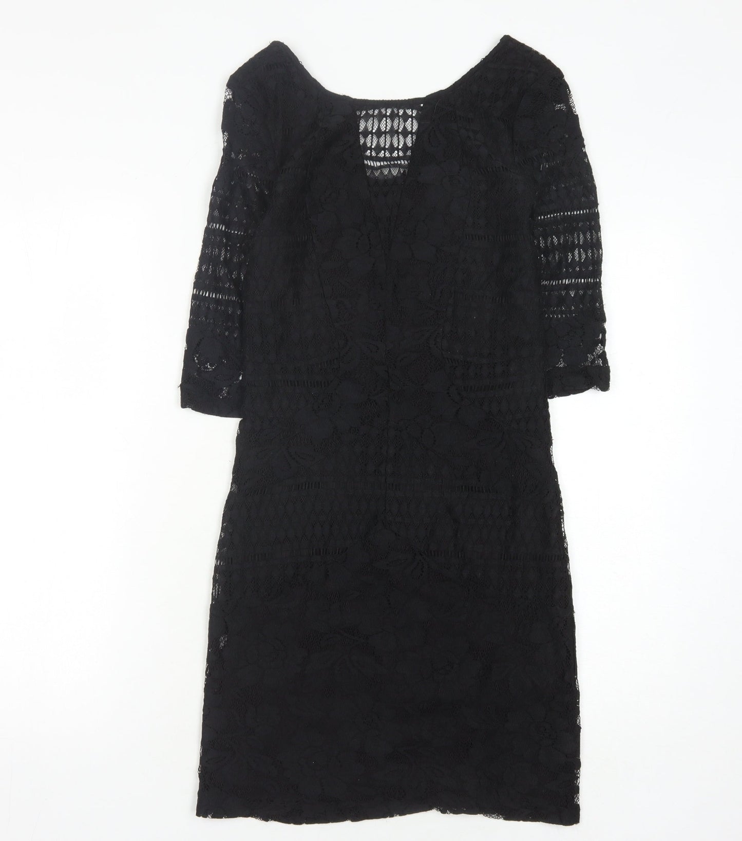 Boohoo Women’s Black Lace Dress Size 10