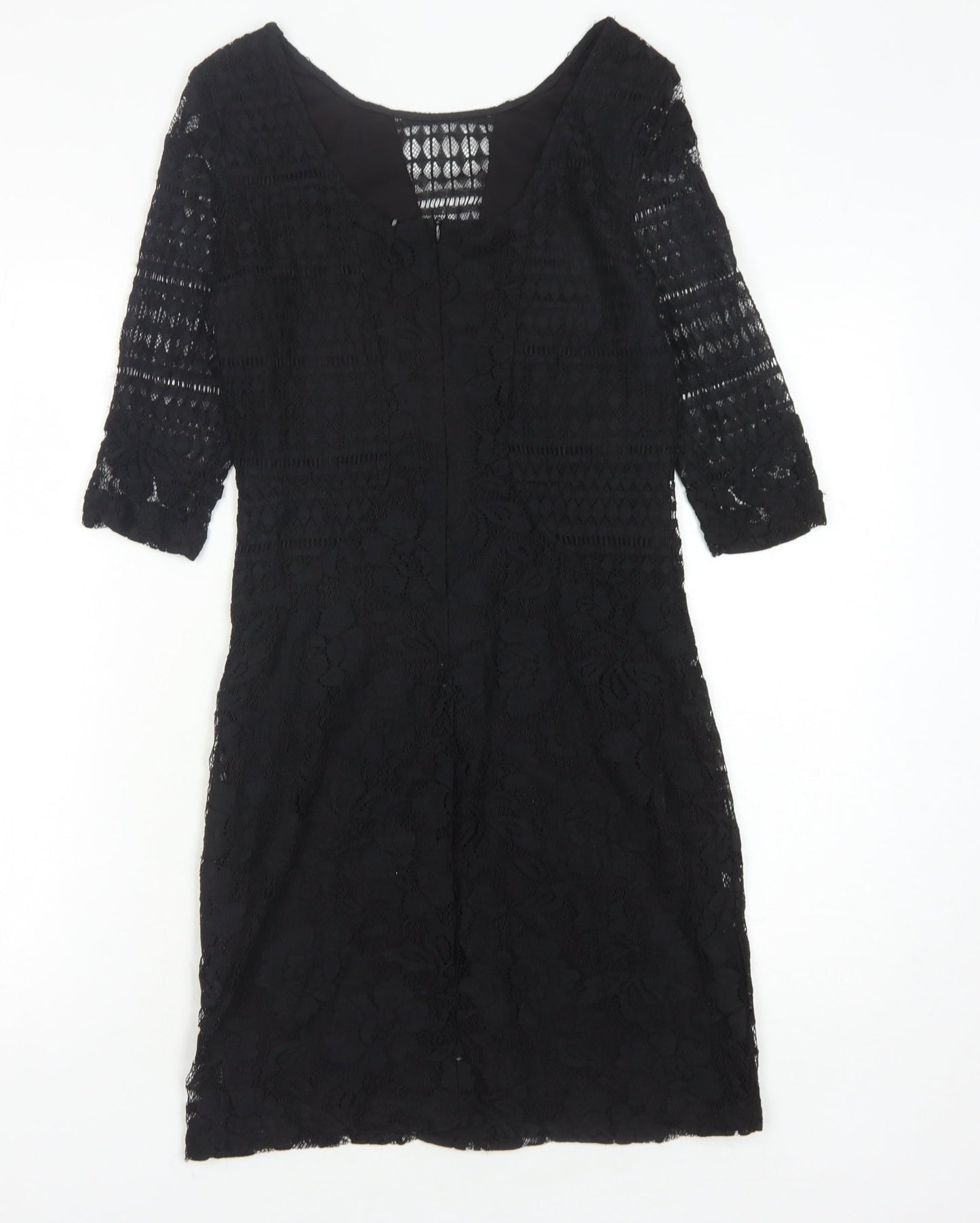 Boohoo Women’s Black Lace Dress Size 10