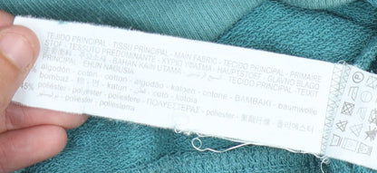 Womens UK Size S Pull&Bear Green Pullover Sweatshirt