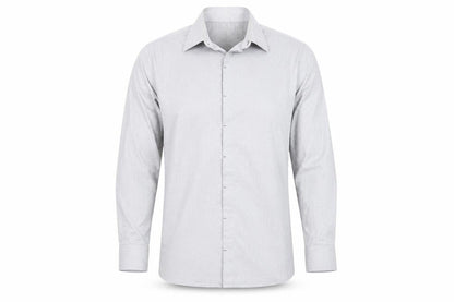 Jeff Banks Men's Grey Long Sleeve 15.5 Shirt