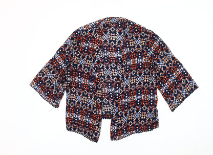 Womens UK Size 10 New Look Multicoloured Basic Jacket