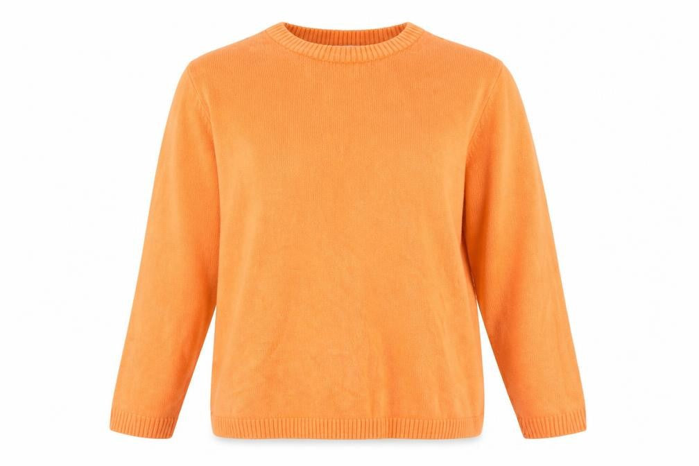Womens UK Size 28/30 Julipa Orange Pullover Jumper