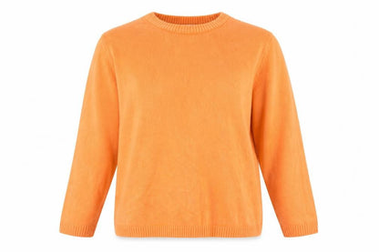 Womens UK Size 28/30 Julipa Orange Pullover Jumper