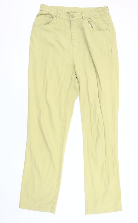 Womens UK Size 12 Viyella   Beige Trousers