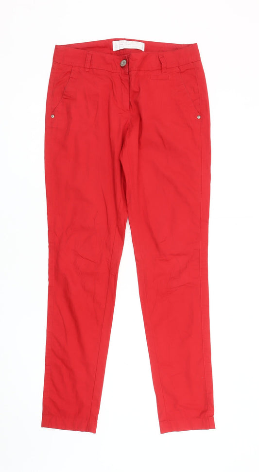 S.Oliver Men's Red Chino Trousers L