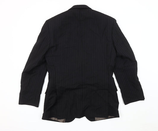 Mens UK Size 36 Marks and Spencer Regular Black Suit Jacket