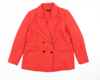 Marks and Spencer Red Women's Blazer 14