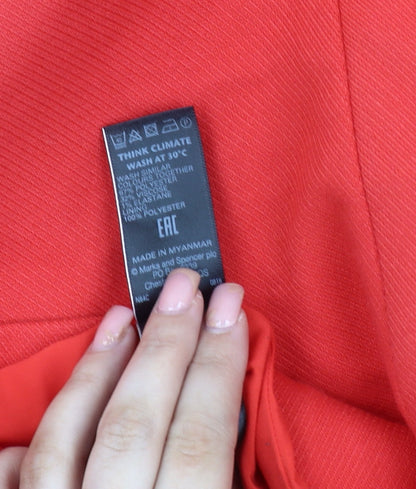 Marks and Spencer Red Women's Blazer 14