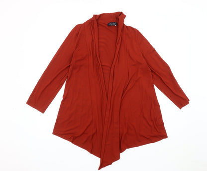 Womens UK Size M Saloos Red Cardigan