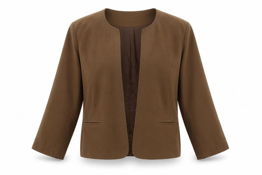 Orvis Women's Brown Blazer, Size 8