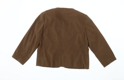 Orvis Women's Brown Blazer, Size 8