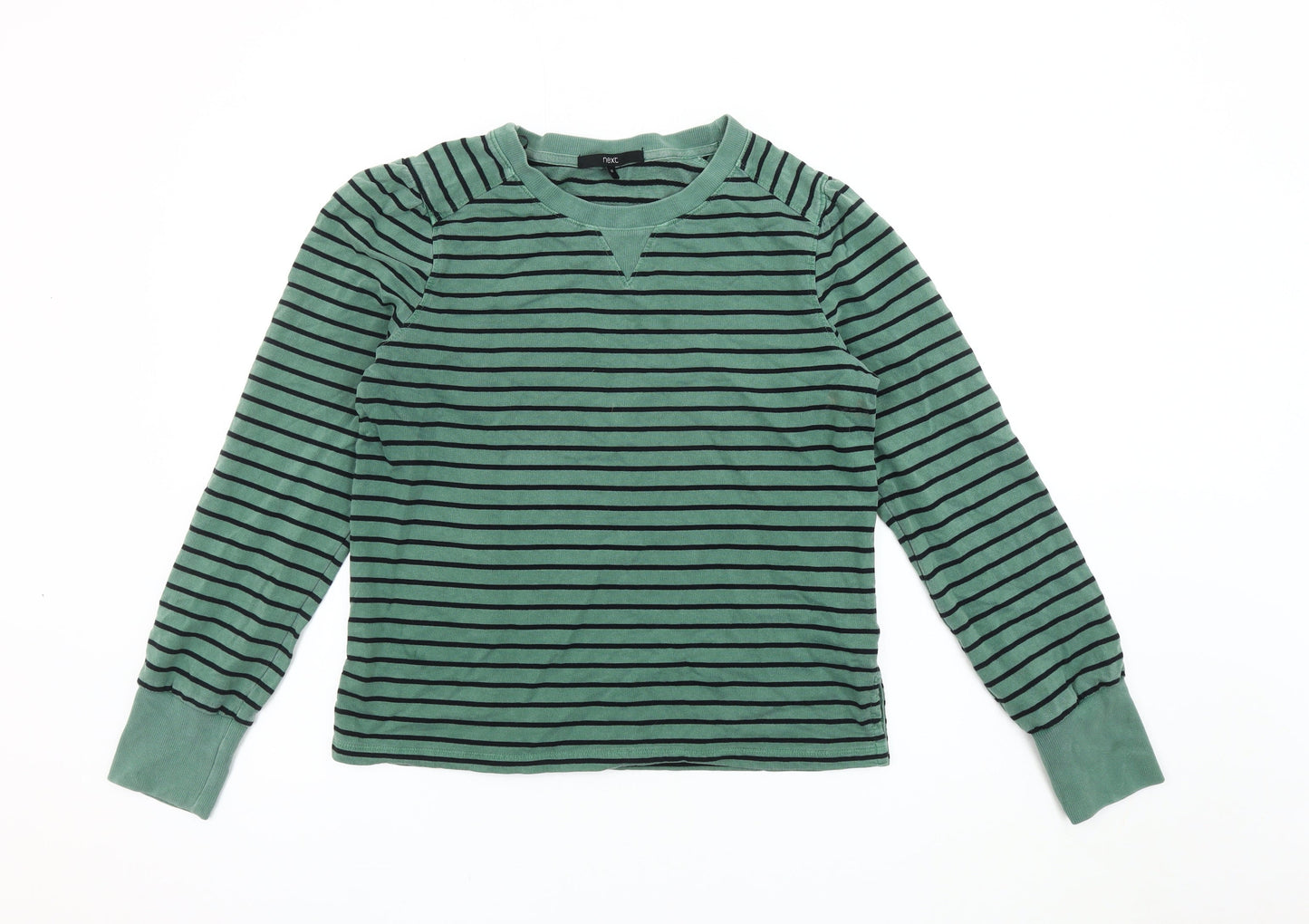 Mens UK Size M NEXT Green Pullover Sweatshirt