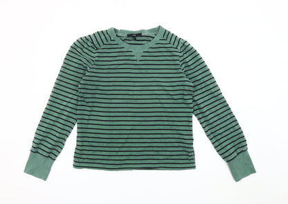 Mens UK Size M NEXT Green Pullover Sweatshirt