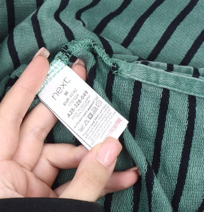 Mens UK Size M NEXT Green Pullover Sweatshirt