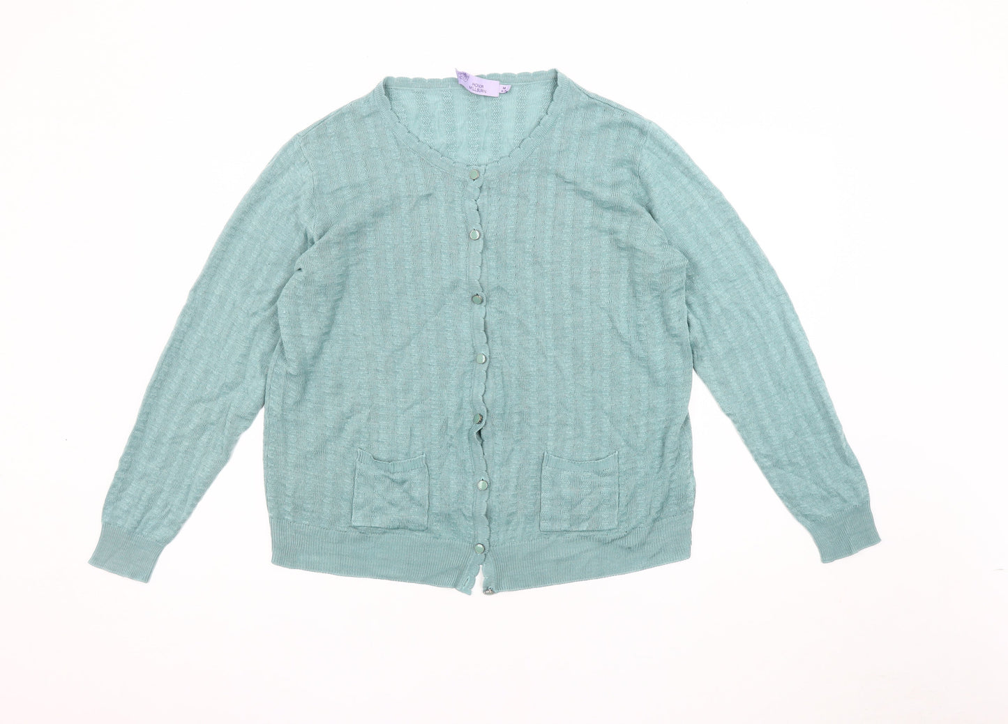 Honor Millburn Women's Medium Cardigan, Round Neck