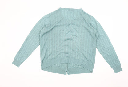 Honor Millburn Women's Medium Cardigan, Round Neck