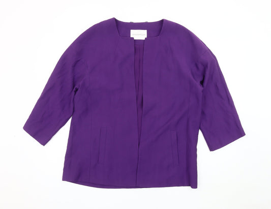Windsmoor Women Purple Jacket Size 12