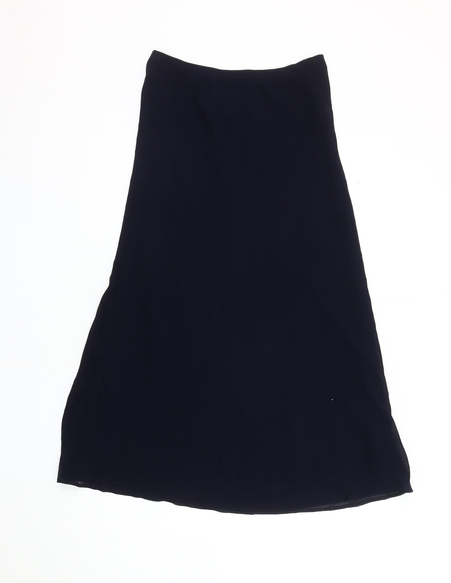 Marks and Spencer Women's Blue Midi Skirt Size 10